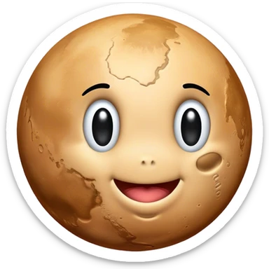 Planet Pluto sticker