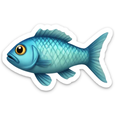 Fish sticker