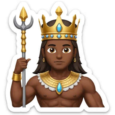 Min from Egyptian Gods sticker