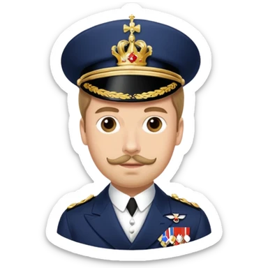 Prince George Duke Of Kent 5th Son of King George V sticker