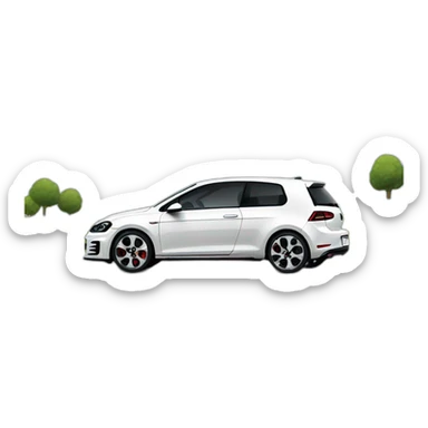 Golf gti sticker