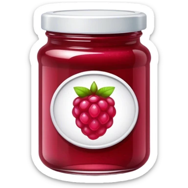 raspberry jam sticker