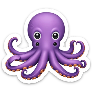 Octopus plushie  sticker