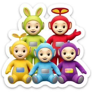 Teletubbies po sticker
