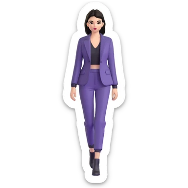 Kendall Jenner, supermodel, runway look sticker