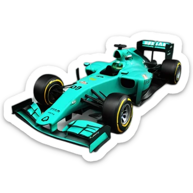 F1 car petronas sticker