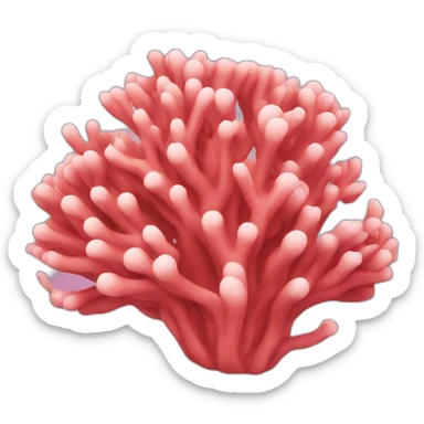 coral sticker
