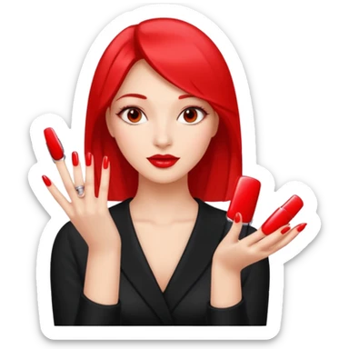 Slay girl emoji💅💅 sticker