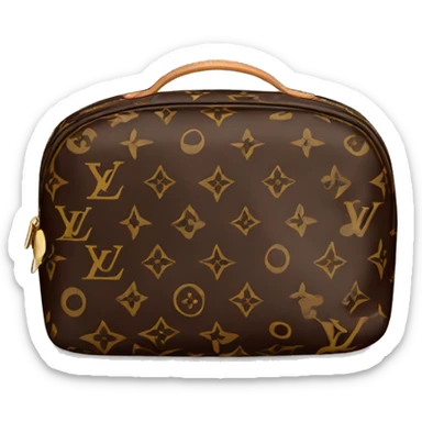Louis Vuitton cosmetic bag  sticker