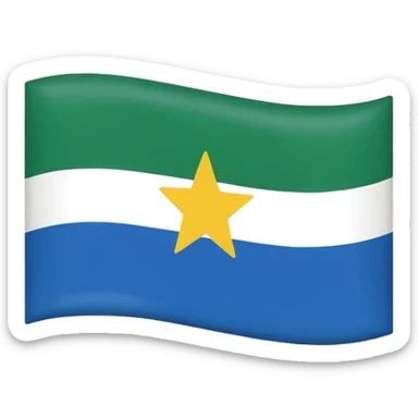 Bandeira de Rondônia sticker