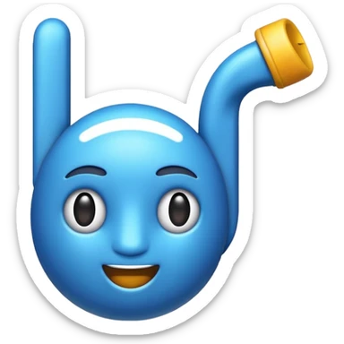 creame un emiji de llamada en celular sticker