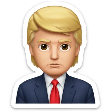 21 year old donald trump sticker