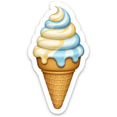 Ice cream  sticker