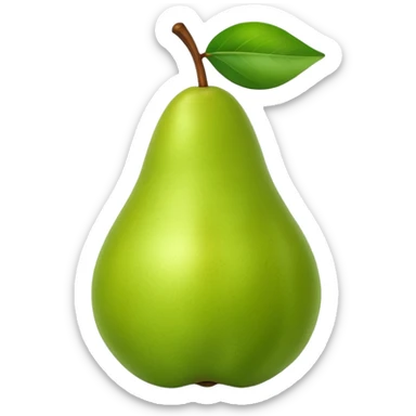 Pear sticker