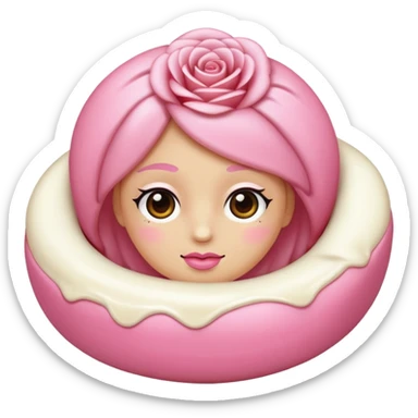doce rosa sticker