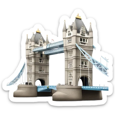tower bridge sticker