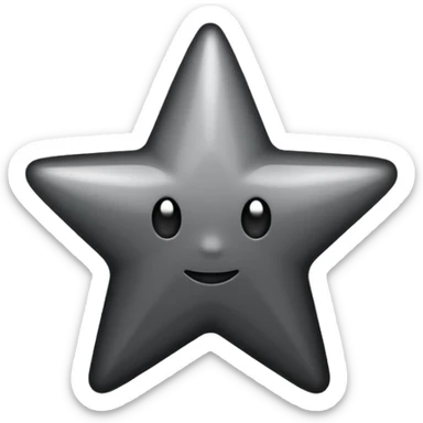 Half black star emoji when we need to have half rating sticker