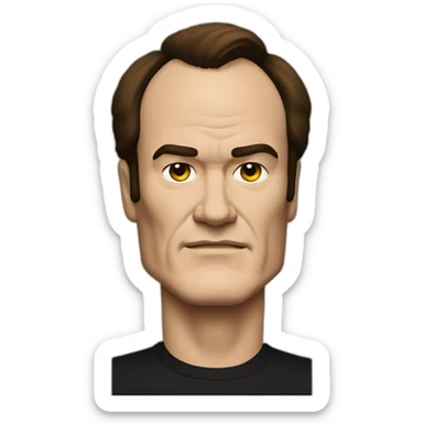 Quentin Tarantino sticker