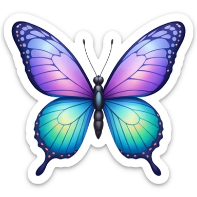 stylo butterfly sticker