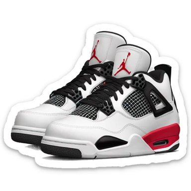 Jordan 4 sticker