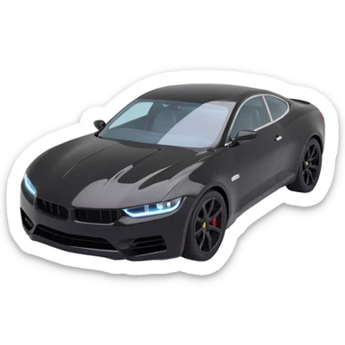 modern and clean glossy black car with a light gray or transparent curved film in motion, partially floating above and partially adhering to the car, film clearly visible with a reflective edge showing the action of being applied sticker