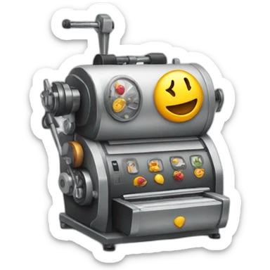 Tatoo machine sticker