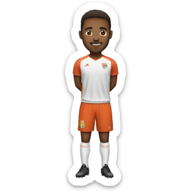 Jogador de futebol  sticker