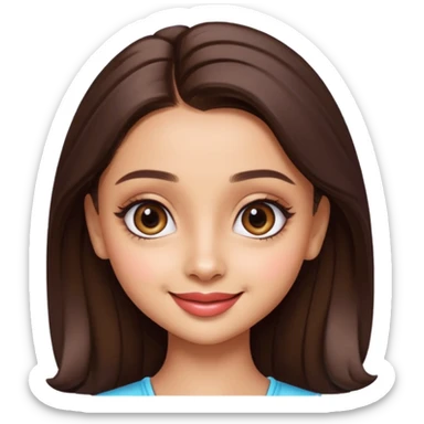 ipretty bratz emoji of alia bhatt sticker