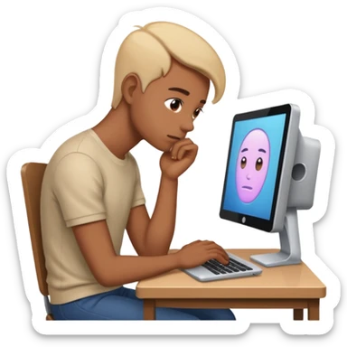 Internet sigh  sticker