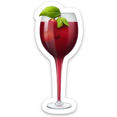 Sangria needle  sticker