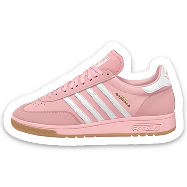 babypink adidas spezial sneakers sticker