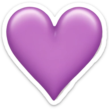 Heart sticker