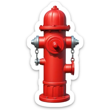 Hydrant sticker