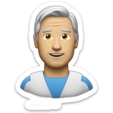 Titan Tv Man sticker