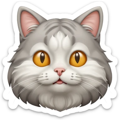 A fart catting sticker