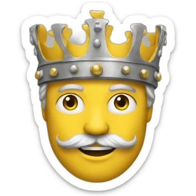 Swedish king sticker