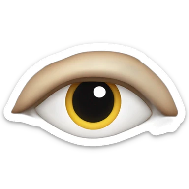 eyes with love sticker