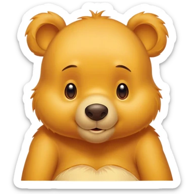 Pooh bear cute sticker