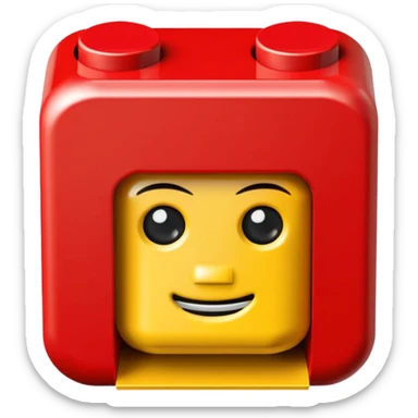 lego logo sticker