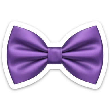 Aesthetic bow tie sticker