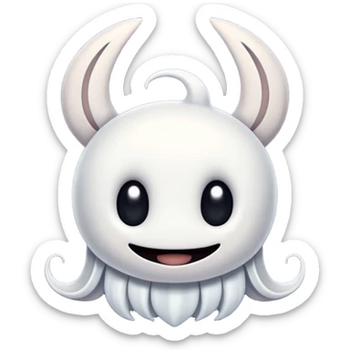 hollow knigh temoji sticker