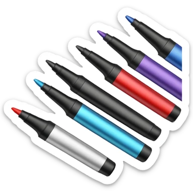 Paint Marker Set sticker