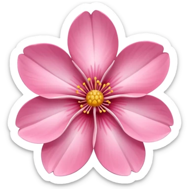 sakura flower sticker