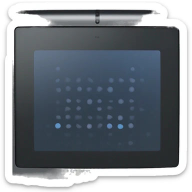 Amazon Alexa echo show device blacl sticker