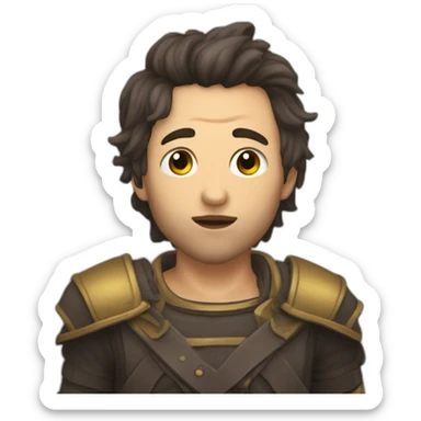 Theorus kisses Terracid sticker