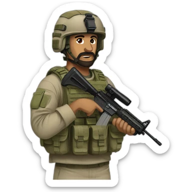Spetnaz Afghanistan sticker