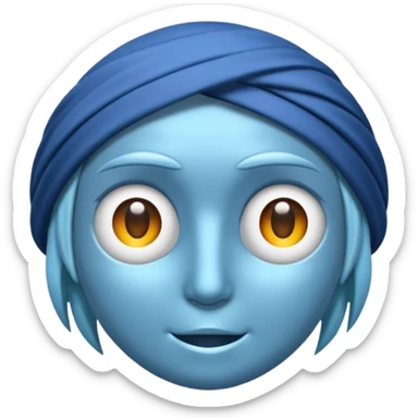 Kare mavi tik ınstagram'daki gibi böyle bir tek sticker