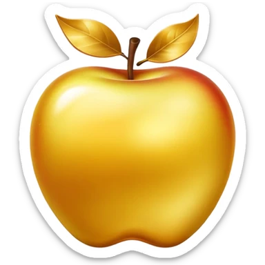 Minecraft golden apple sticker