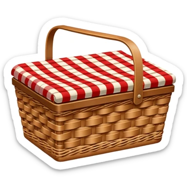 picnic basket sticker