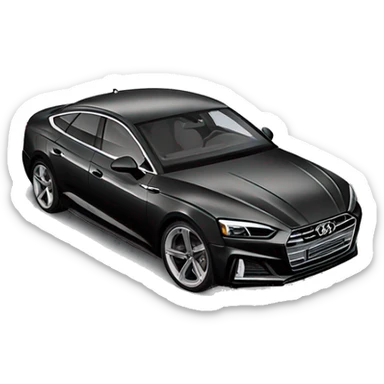 Audi a5 sportback black sticker